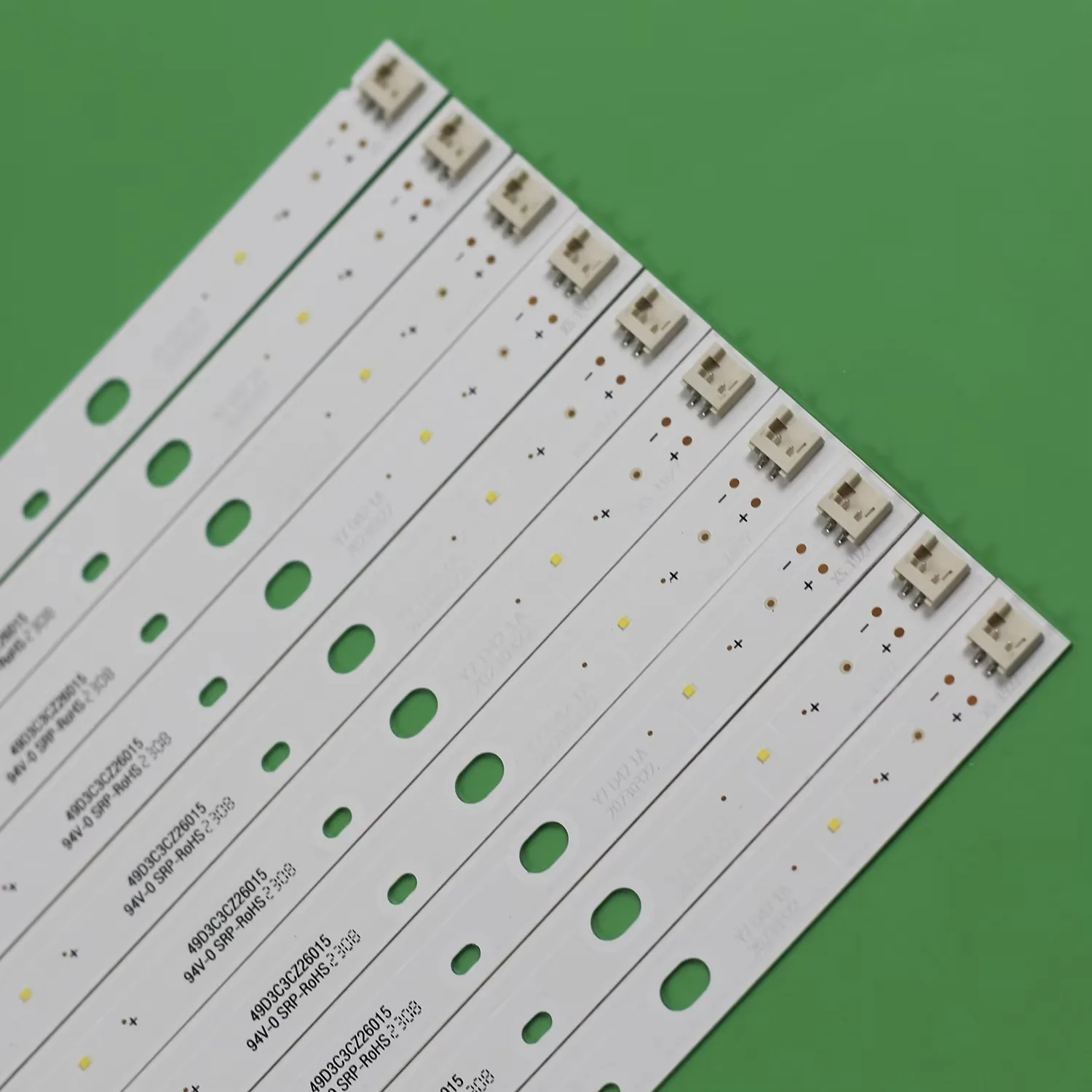 20 個 LED バックライトストリップパナソニック TNP4G622-1 TH-49EX600H TH-49EX600K TX-49EX600E TX-49EX633E