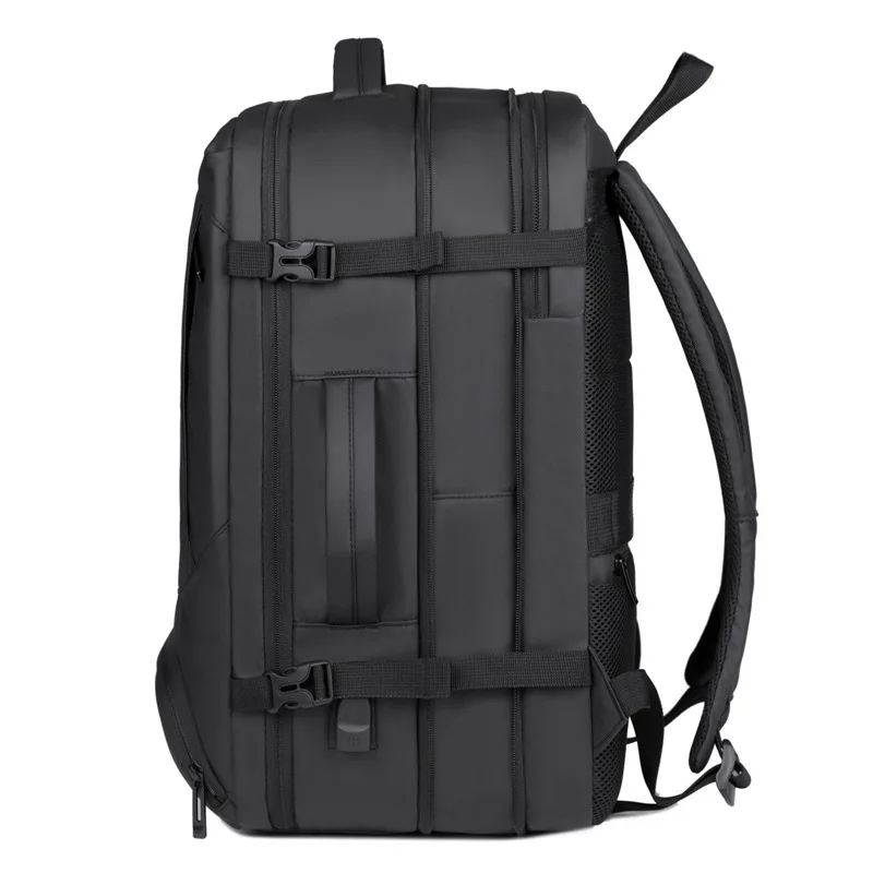 New Large-Capacity Men's Travel Backpack USB Charging Expansion Business Laptop Bag Multifunctional Waterproof Backpack mochila