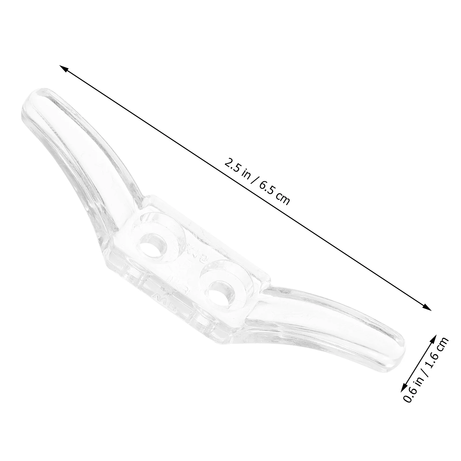 

12Pcs Transparent Window Blind Cord Cleats Acrylic Rope Holders Safe Mountable Cord Winders for Blinds Curtains