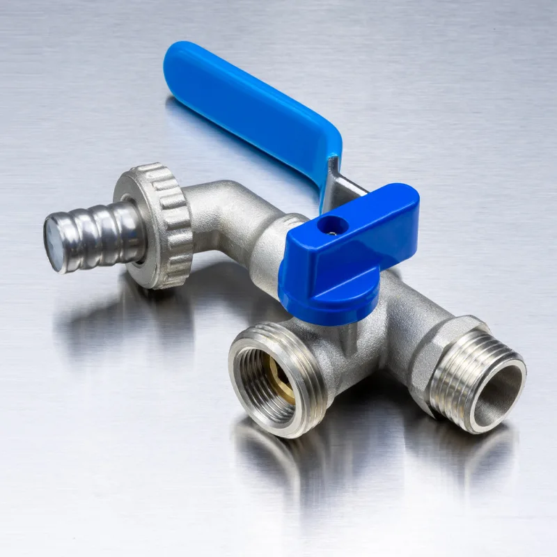 Washing Machine Faucet Two-end Dual-control Kitchen Faucet Brass Pure Copper Valve Core Full Copper Single Cold Water Faucet