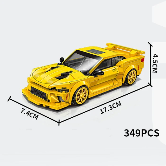 Coupé Américain Moderne — Jaune