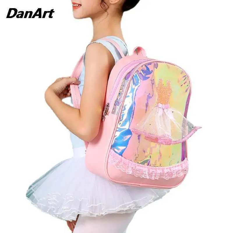 Children's Backpack Dance Bag For Practicing Dance Arts Girls Gym Sports Yoga Tap Dance Jazz Storage Backpack Kids Schoolbag'