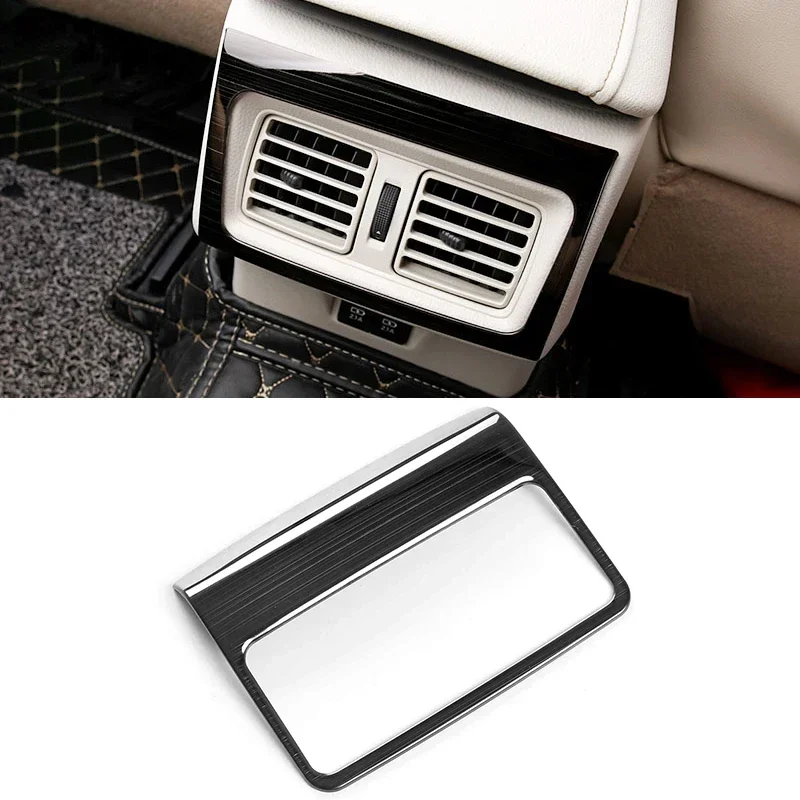 For Toyota Camry XV70 2018-2021 2022 2023 Stainless Car Rear Air Conditioning Vent Outlet Frame Cover Trim Sticker Accessories - view 6