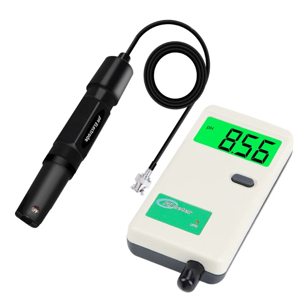 Backlight Display Ph Meter Analyzers Digital PH Meter 0.1 PH Accuracy Cost-effective Electrodes Laboratory Use