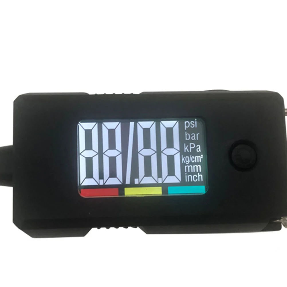 Multi-function In digital display tire pressure gauge multi-function tire pressure gauge tread ruler tread depth gauge