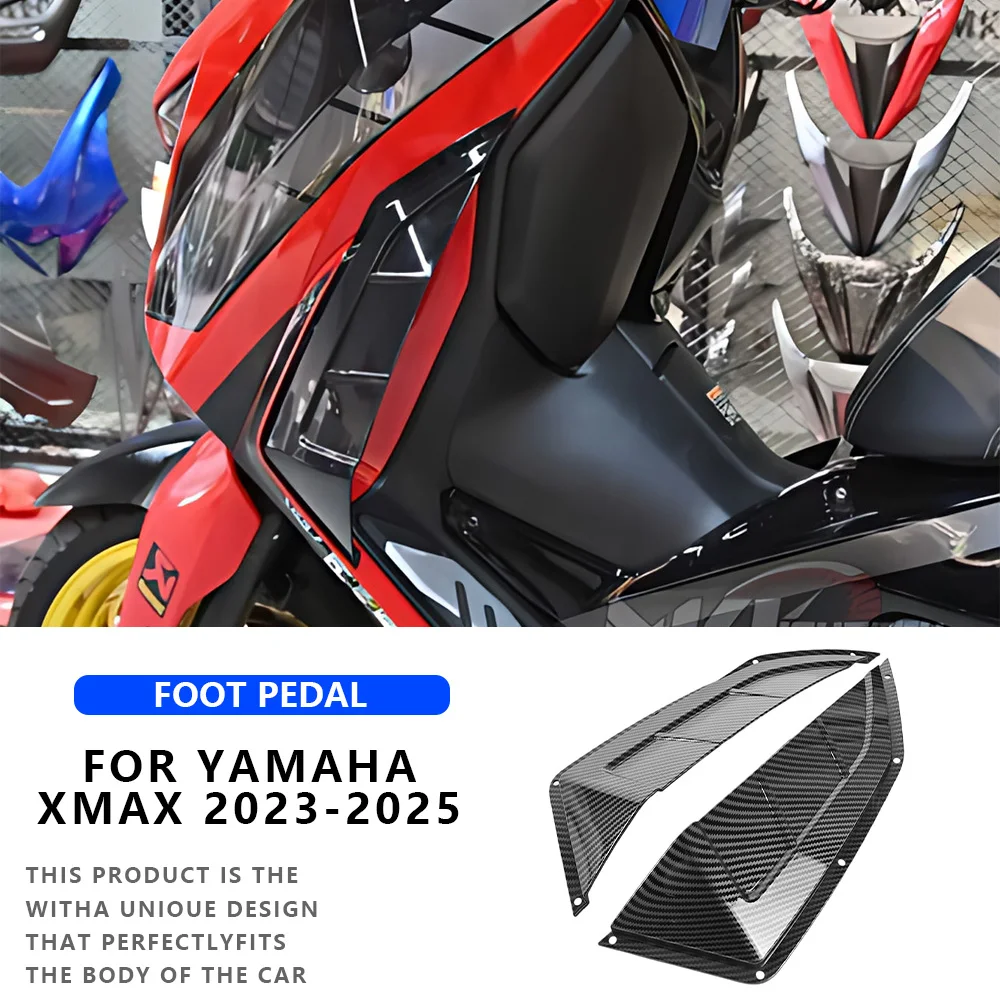 

MTKRACING для YAMAHA XMAX 2023-2025 x max, воздушные дефлекторы, боковой щит, защита ног мотоцикла, боковое крыло, обтекатель лобового стекла, дефлектор