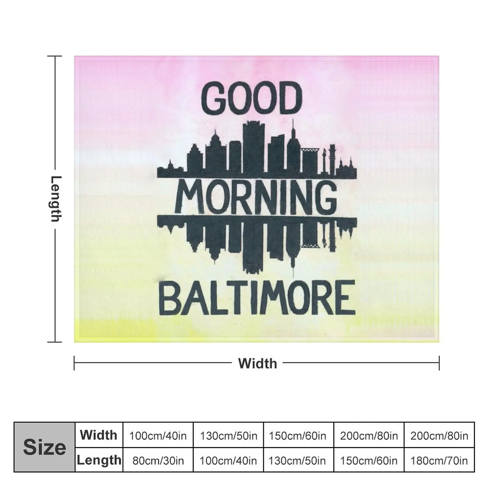 Hairspray - Good Morning Baltimore! Throw Blanket Luxury St Bed Fashionable Decoratives Blankets