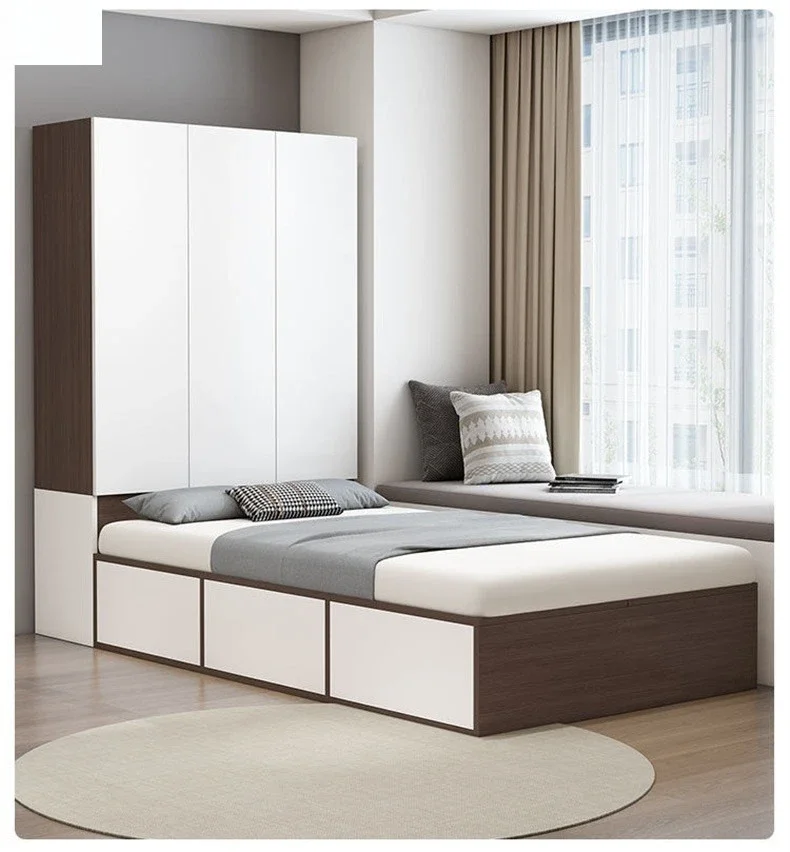 Tatami, ménage, chambre à coucher, chambre d'enfant, bois massif, armoire, lit petit appartement