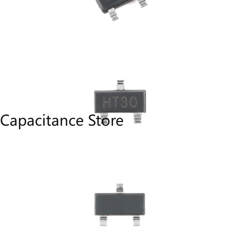 10PCS Original Genuine HT7130S SOT-23 100mA LDO Chip With Low Dropout Linear Regulator.