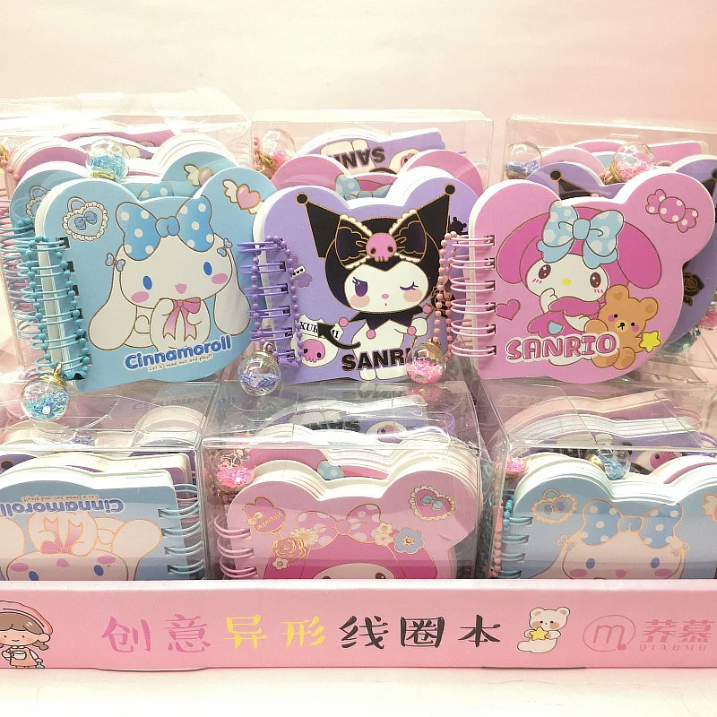 New Cute Cartoon Hanger Design Coil Book Portable Small Book New High Appearance Mini Hand Book