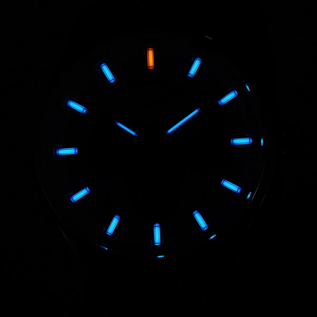 EPOCH Heren Quartz Horloge Lichtgevend 10 jaar Lithiumbatterij WR100M Saffier Datum Dag Militair Horloge 38 mm