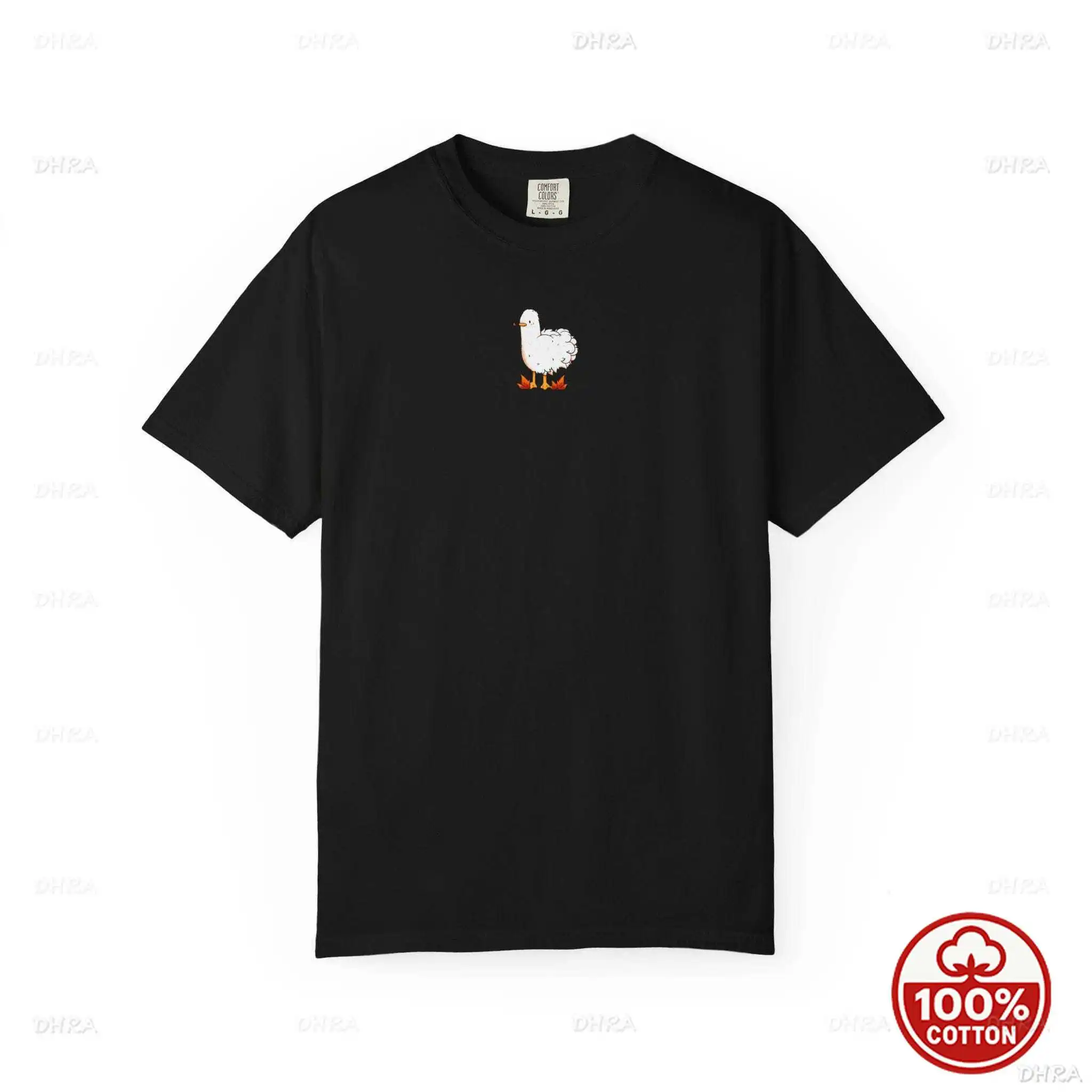 Weird Duck T-Shirt Unisex Inner Animal Graphic Cotton Tee
