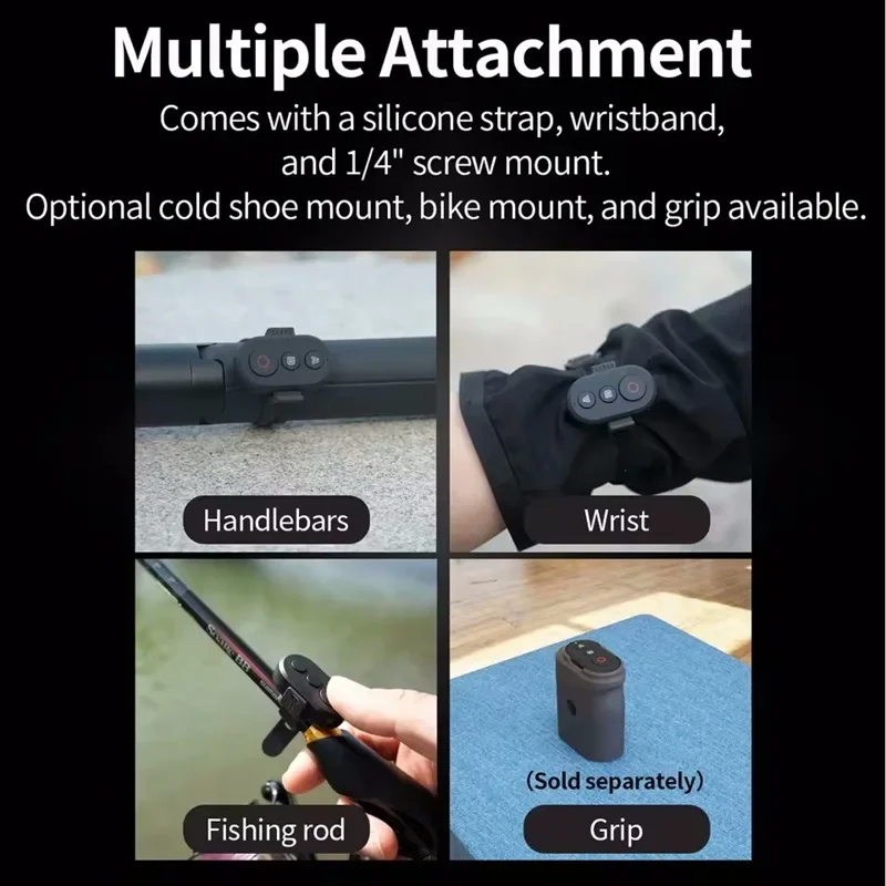 Умный Bluetooth-пульт дистанционного управления для Insta360 X4/X3/X2/Go3/Go3S/Ace Pro/AcePro2 GoPro 13/12/11/10/9/8 аксессуар для спортивных камер