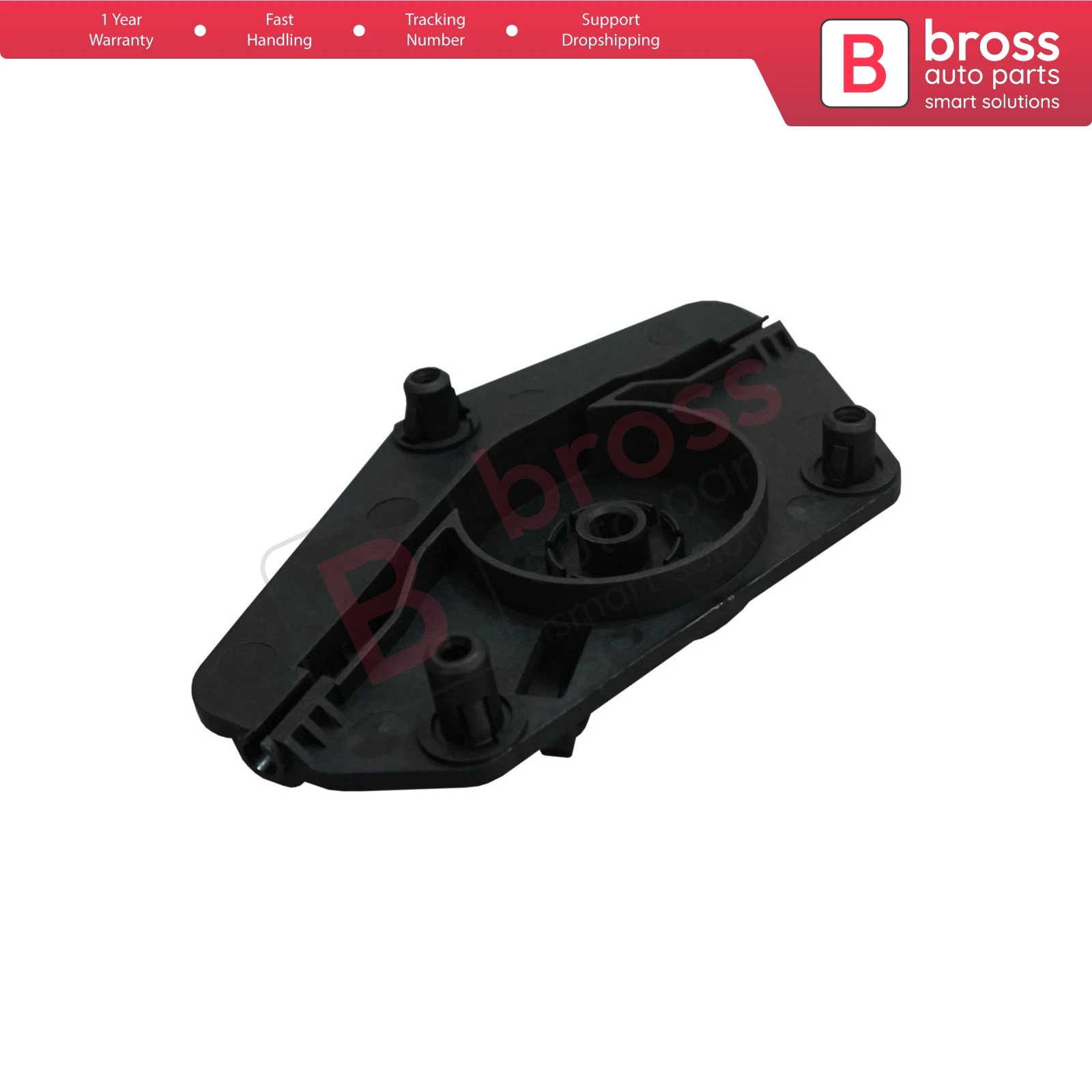 

Bross Auto Parts BWR5159 Electrical Power Window Regulator Motor Cover Front Left Driver Door for Citroen C4 Picasso 2006-on