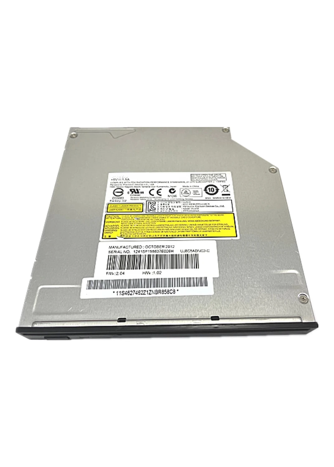 Brand New Original Laptop Built-in Inhaled DVD Writer Optical Drive for UJ875A UJ-875A