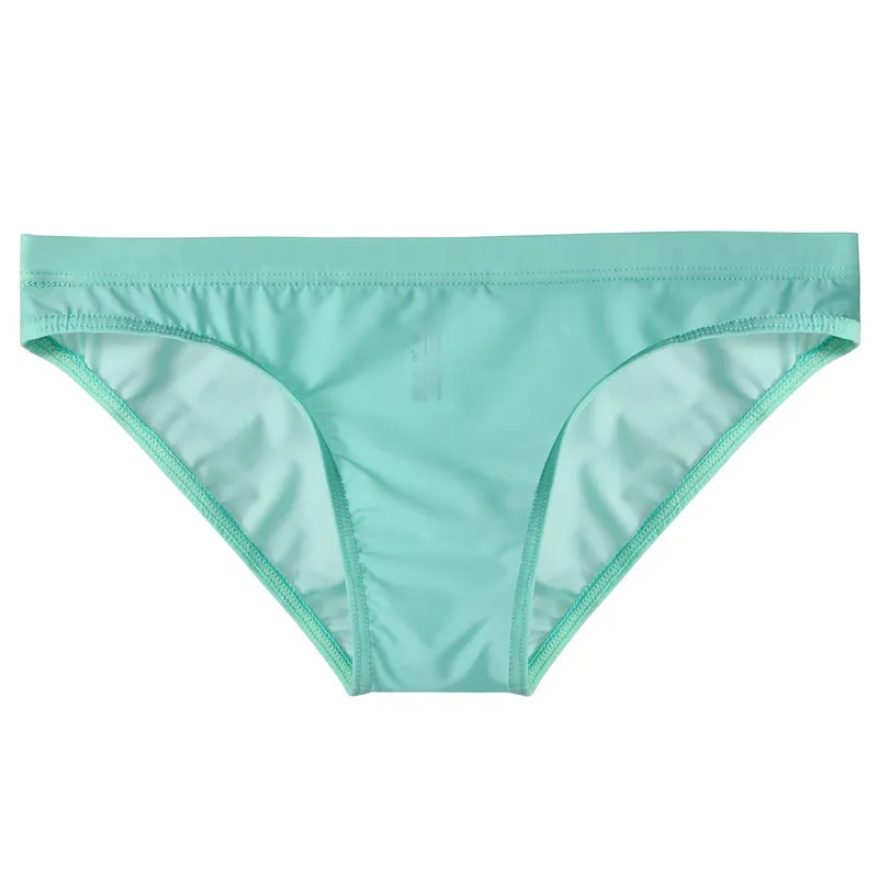 Мужское пикантное полупрозрачное бикини из вискозы с заниженной талией, обтягивающие дышащие трусы
