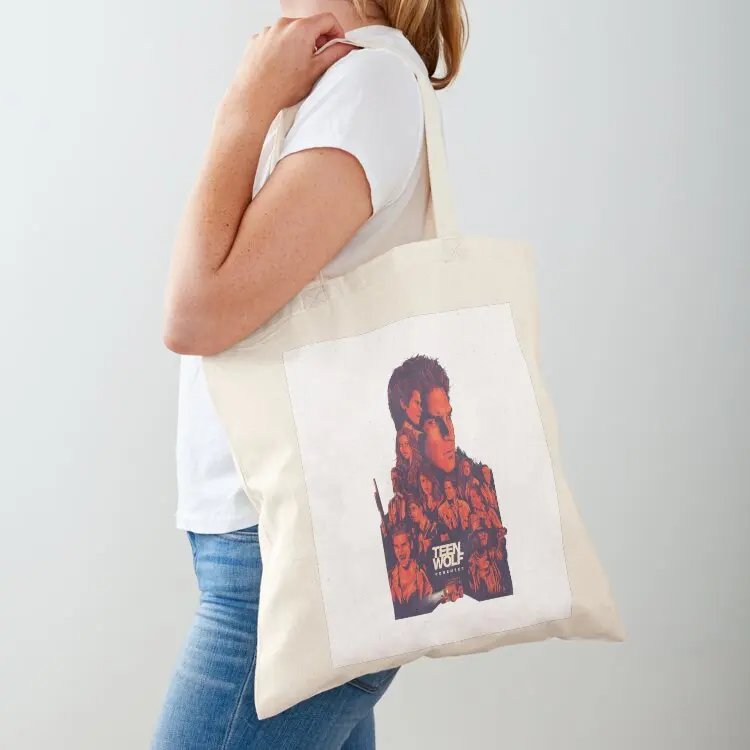 Teen Wolf Poster Collection Tote Bag tote bag men's ecological bags custom bags tote bag women