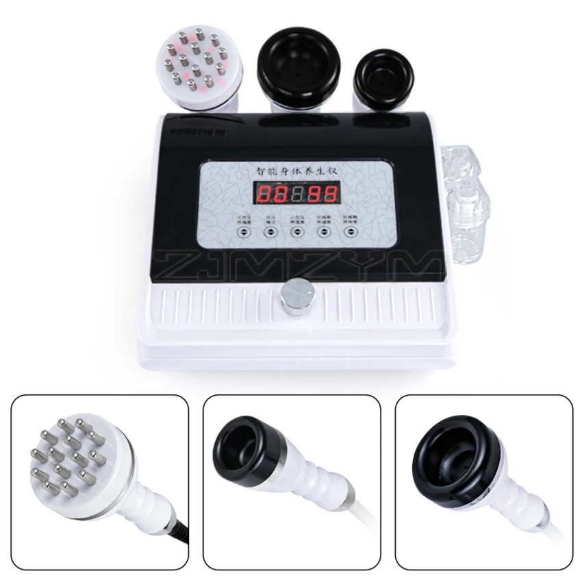 New Beauty Ultrasonic Instrument Bioelectric Negative Pressure Multifunctional Scraping Cupping Baimai Tong Sucti Body Massager