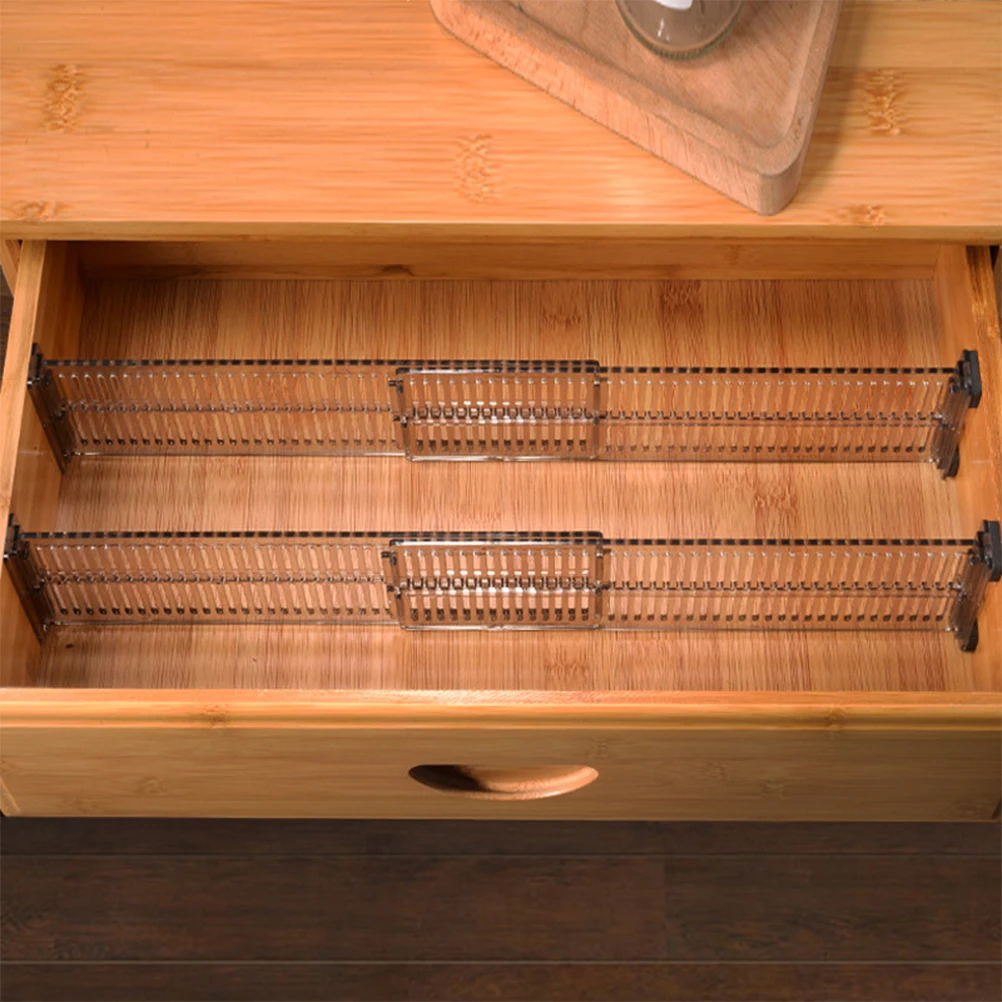 2PCS DIY Plate Partition Closet Diy Drawer Divide ganizer Divider Underwear Drawer Splitter Plate Box Home Storage