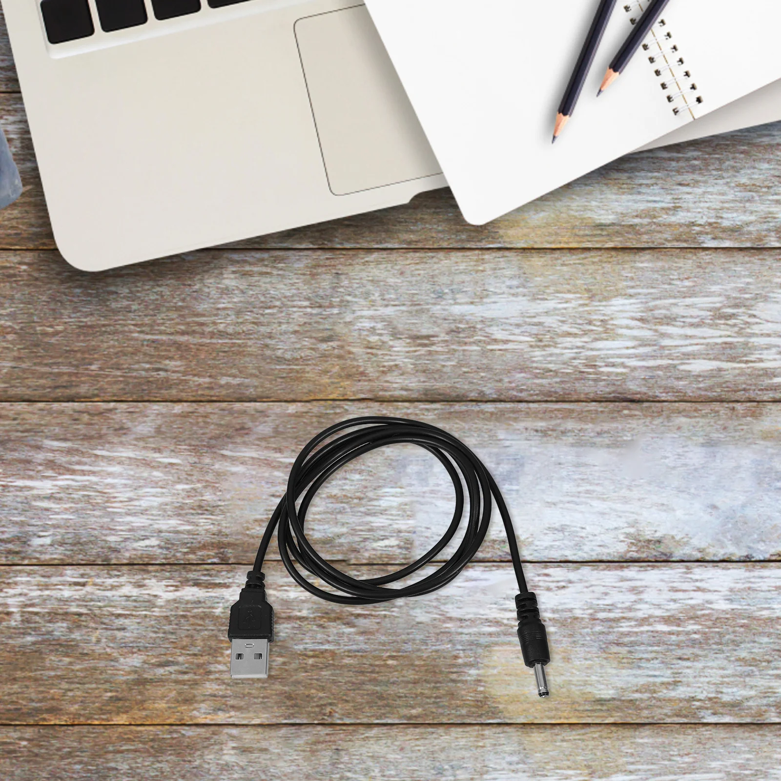 

2pcs Usb Charging Cable For Bark Collar Replacement Power Cord Black 5V Dc Fast Charge Cable Type C Cord Power Adapter