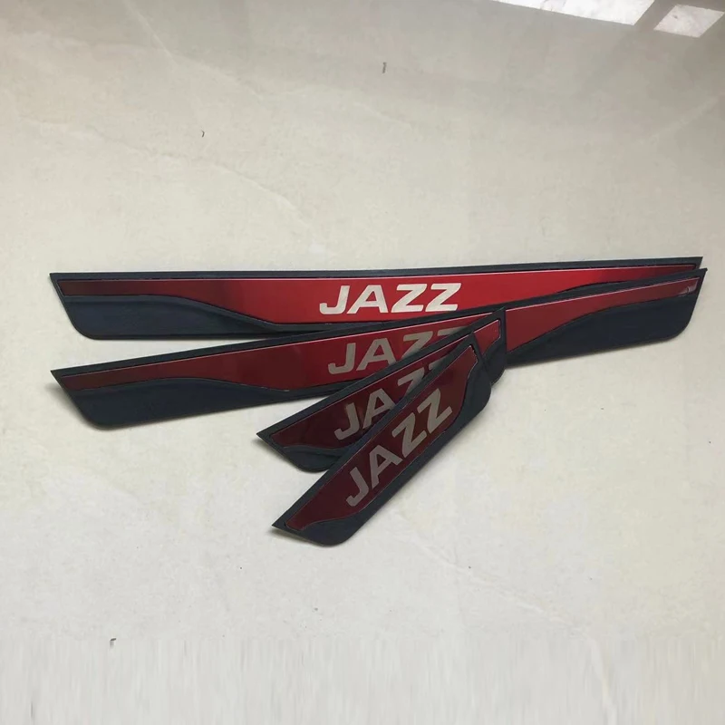 

Автомобильные запчасти для Honda Fit Jazz защита для порога двери анти-скользящая пластина наклейка на педаль декоративный стиль P2020 2021 2022