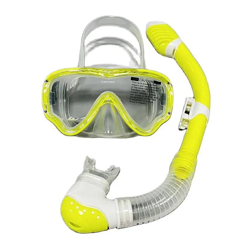 2023 New Professional Snorkel Diving Mask and Snorkels Goggles Glasses Diving Swimming Tube Set Snorkel  Child Unisex