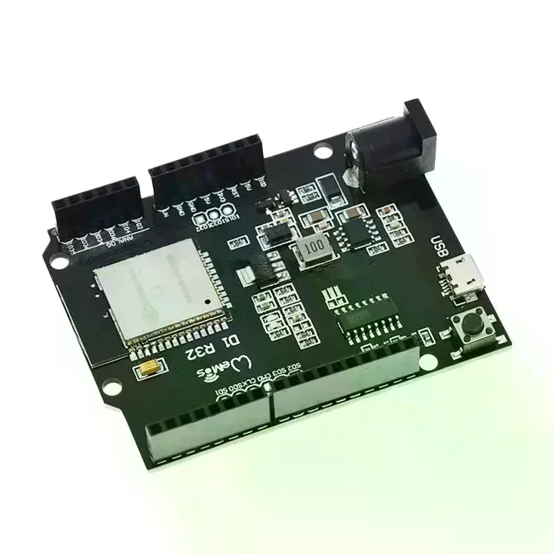 1Pcs D1 R32 ESP32 Development Board WiFi Bluetooth Rich Expansion Pins For IoT DIY Projects For Wemos