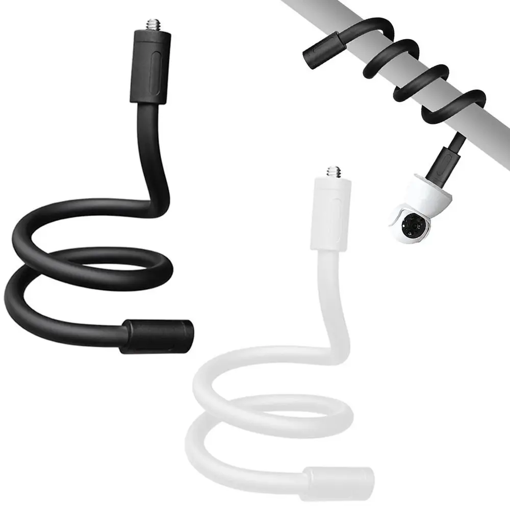 Suporte Flexível para Monitor de Bebê em ABS, Sem Furos, Monopé Tripé com Suporte Giratório para Xiaomi Mijia GoPro Hero 11 9 8 7 6 DJI Insta360