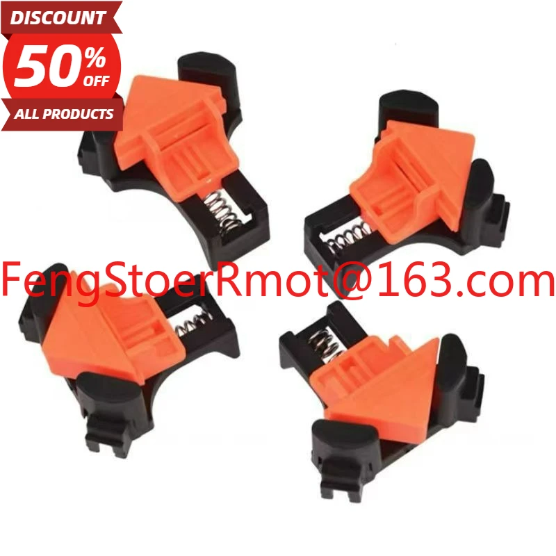 

Woodworking right angle clamp, photo frame clamp, picture frame clamp, household stamping installer 90 degree quick clamp