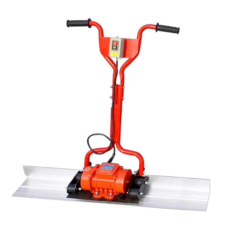 Concrete electric vibrating ruler, floor leveling machine