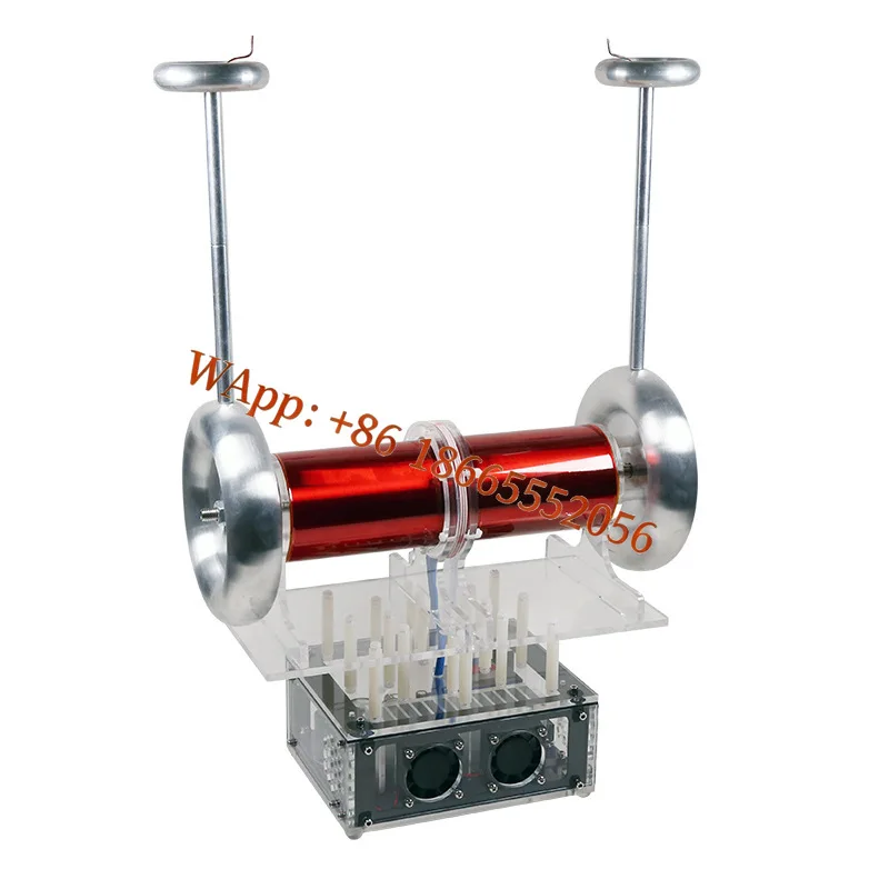 Music Tes la coil bipolar SSTC artificial lightning magnetic storm electric coil finished product cool high-tech toy