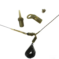 12 Pieces Carp Fishing Run Rig Kit Accessories Carp Hair Chod Helicopter Ronnie Rigs For Carp Fishing Tackle Equipment
