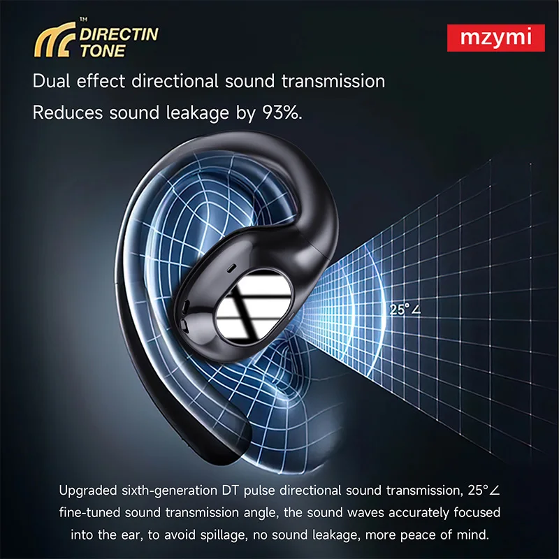 TWS Mzymi-I68ワイヤレスヘッドセット,空気伝導イヤホン,スポーツイヤホン,防水,Bluetooth 5.3,Xiaomi用oemイヤホン