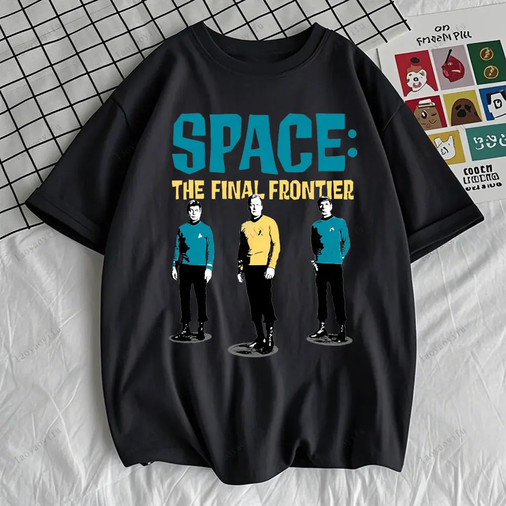 

Star Trek T Shirt Summer Men T Shirt Star Trek TV Series and Movies T Shirt Unisex 90s Vintage Tees Womens Men Tees