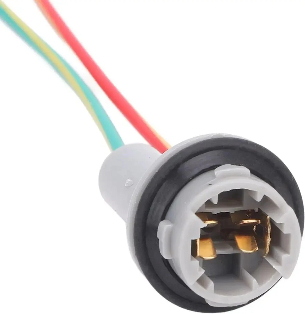 2Pcs Bulb Socket Wiring Harness Socket Connector 501 W5w T10 Bulb Holder Socket Pre Wired Led Halogen Lamp Rubber Seal - view 6