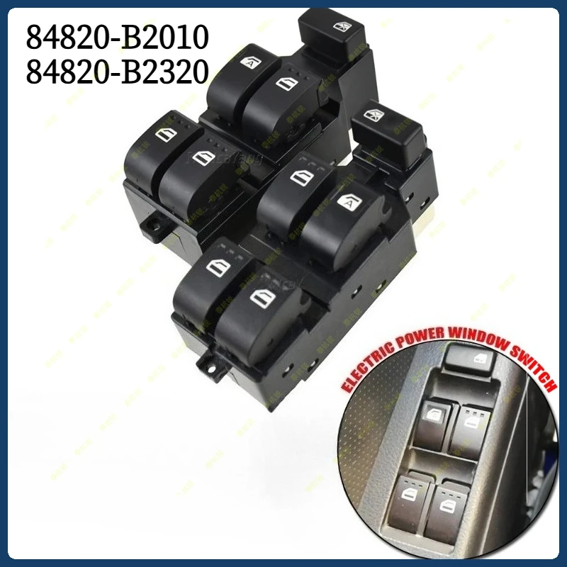

84820-B2010 84820-B2320 LHD RHD для Daihatsu Sirion 2005 2 van 2006 Terios j2 2007 Главный переключатель стеклоподъемника