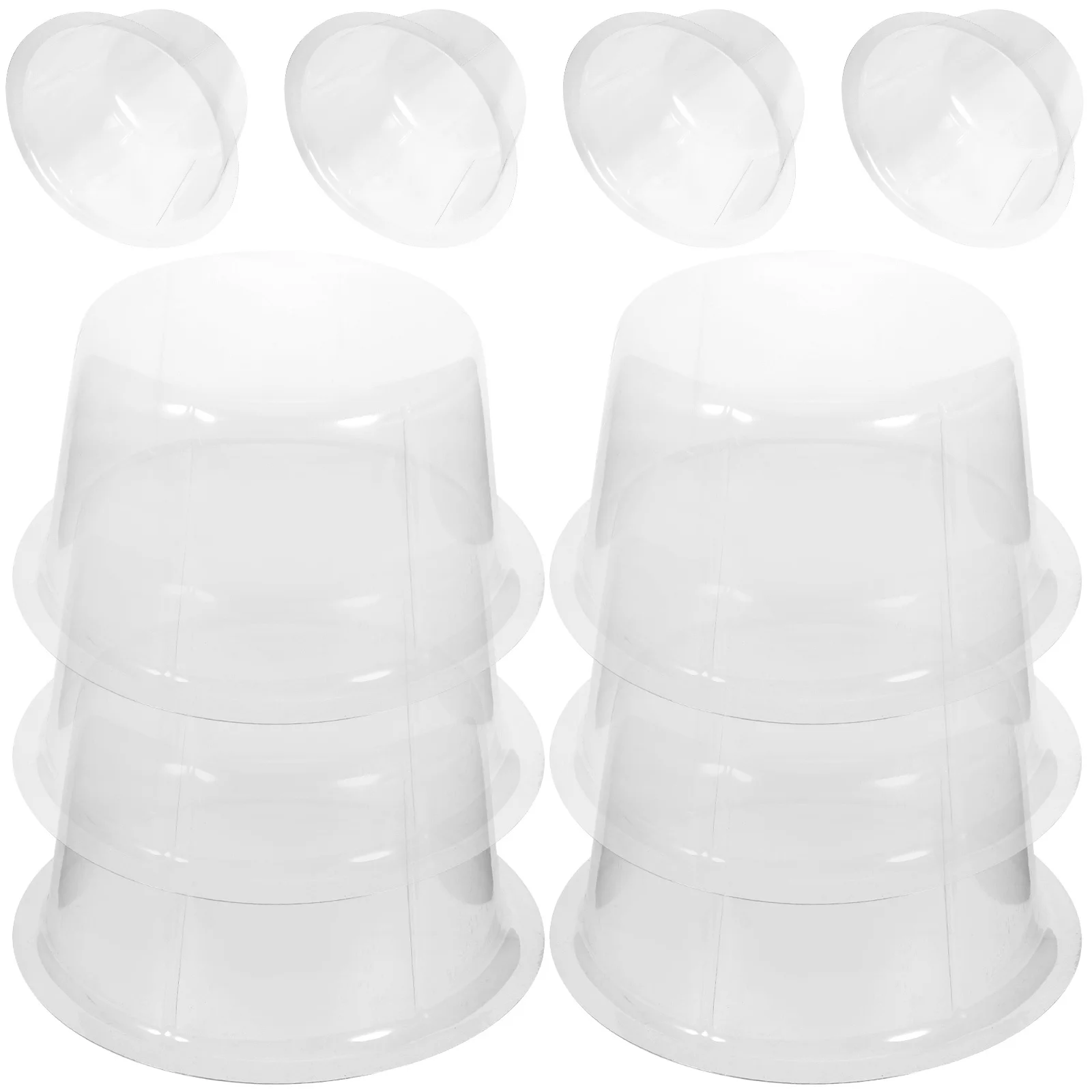 

10Pcs Hat Shaper Insert Clear Hat Inner Support Stand for Professional Finish and Protection Baseball Cap Insert