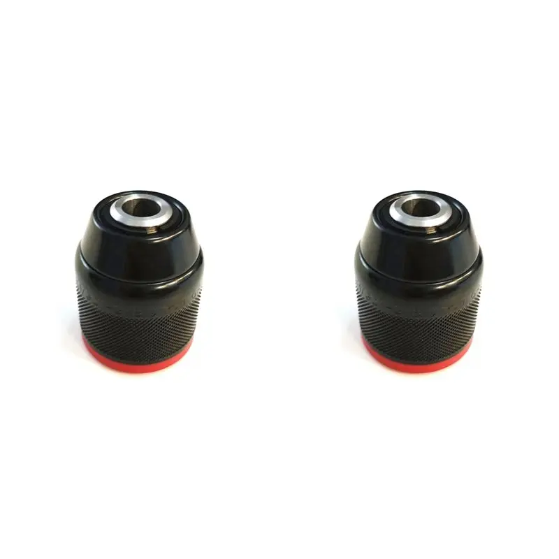 A01F-2Pcs 10Mm Ratchet Self-Locking Drill Chuck Hands For Drill Electric Drill Chuck Power Tools Drill Power Tool 3/8-24UNF