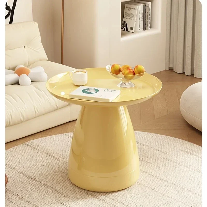 Tavolini da caffè semplici e moderni Soggiorno Tavolini da caffè minimalisti unici nordici Rotondi Glam Muebles Para El Hogar Furniture