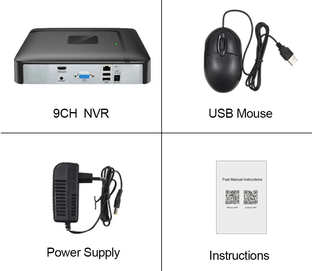 Imagem -06 - Detecção de Rosto Onvif H.265 Hevc 8ch 9h 4k Cctv Mini Nvr para 8mp 5mp 4k ip Câmera Gravador de Vídeo de Rede P2p para Sistema de Cctv