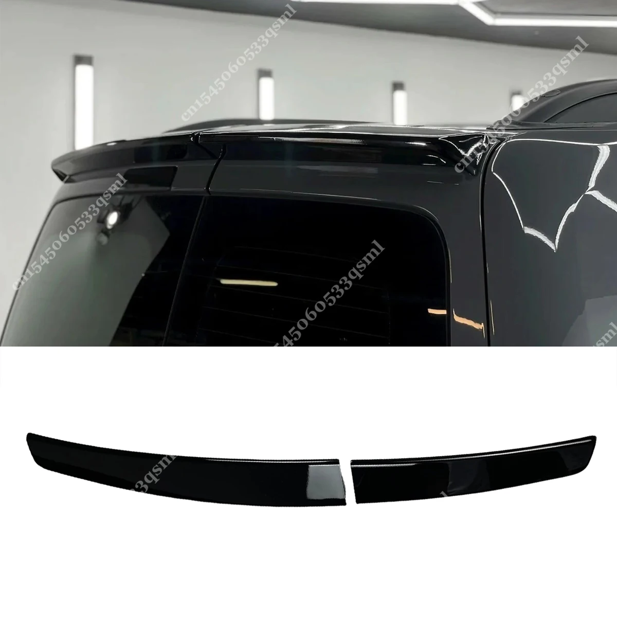 

Fit For Volkswagen VW Caddy MK3 MK4 Double Door Roof Spoiler 2005 To 2018 Style Car Rear Roof Wings ABS Auto Body Kits Tuning