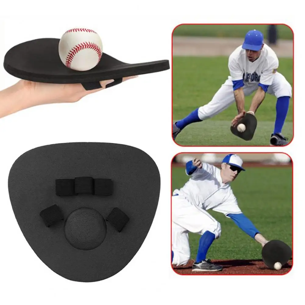 1/2Pcs Baseball Catcher Flat Glove for Youth Adults Breathable Soft Foam Baseball Fielding Gloves Softball Practice Equipment