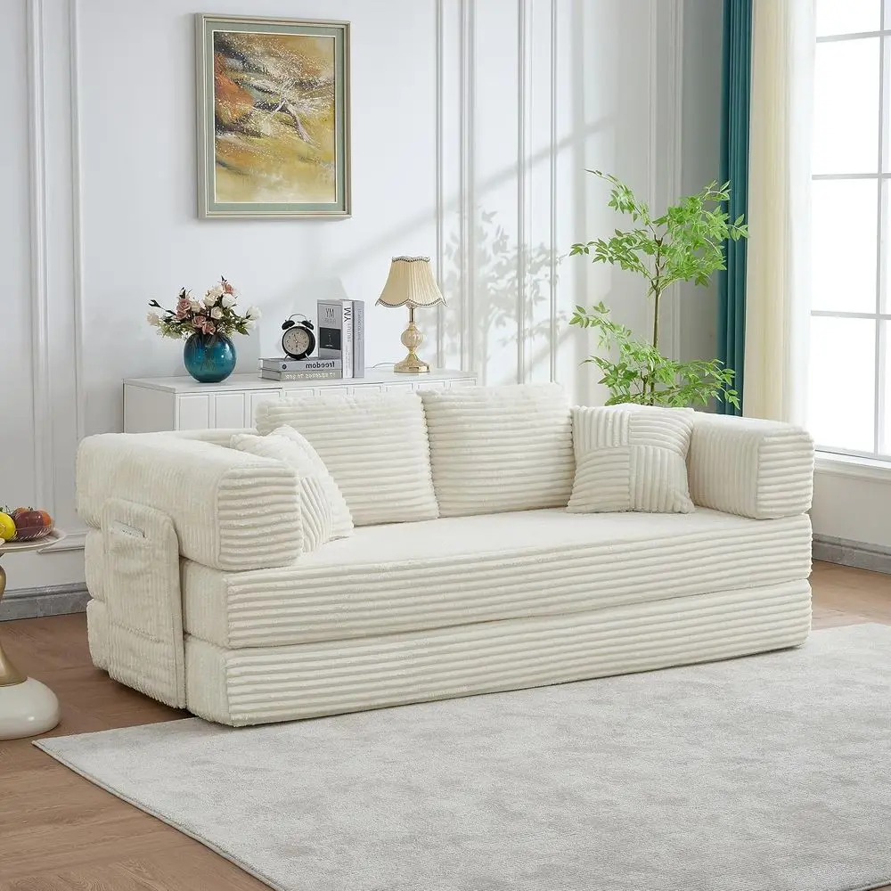 Convertible Sofa Be…