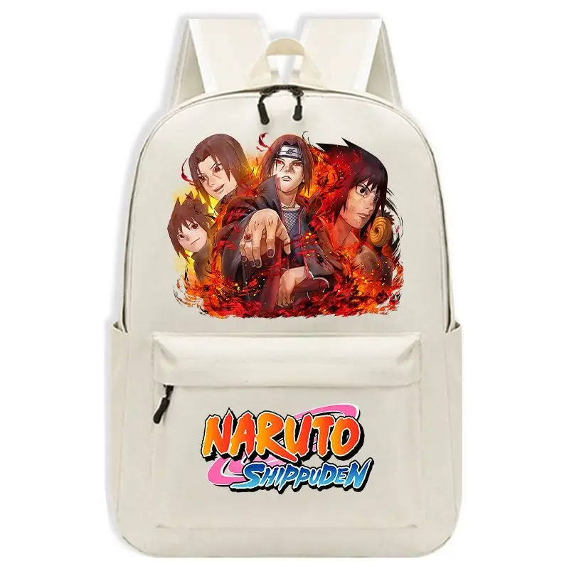 

Naruto Sasuke Anime Backpack Custom Print Dual Shoulder Bag for Kids Teens Unisex Cosplay Accessory