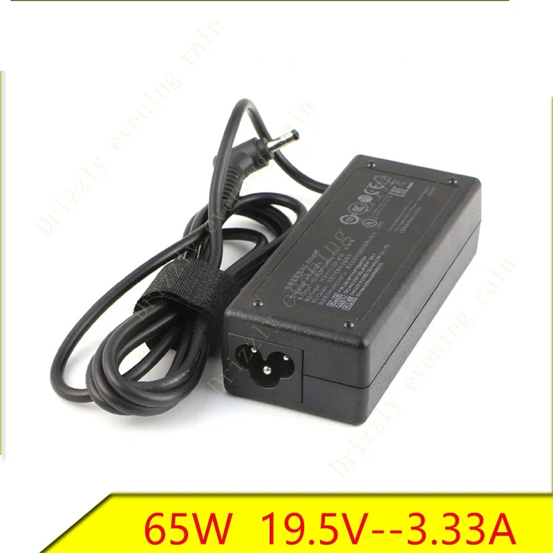 Power supply 19.5v 3.33a 65W AC DC adaptor for redmibook 13 / 14 power adapter suitable for Ryzen i5 i7 notebook charging cable