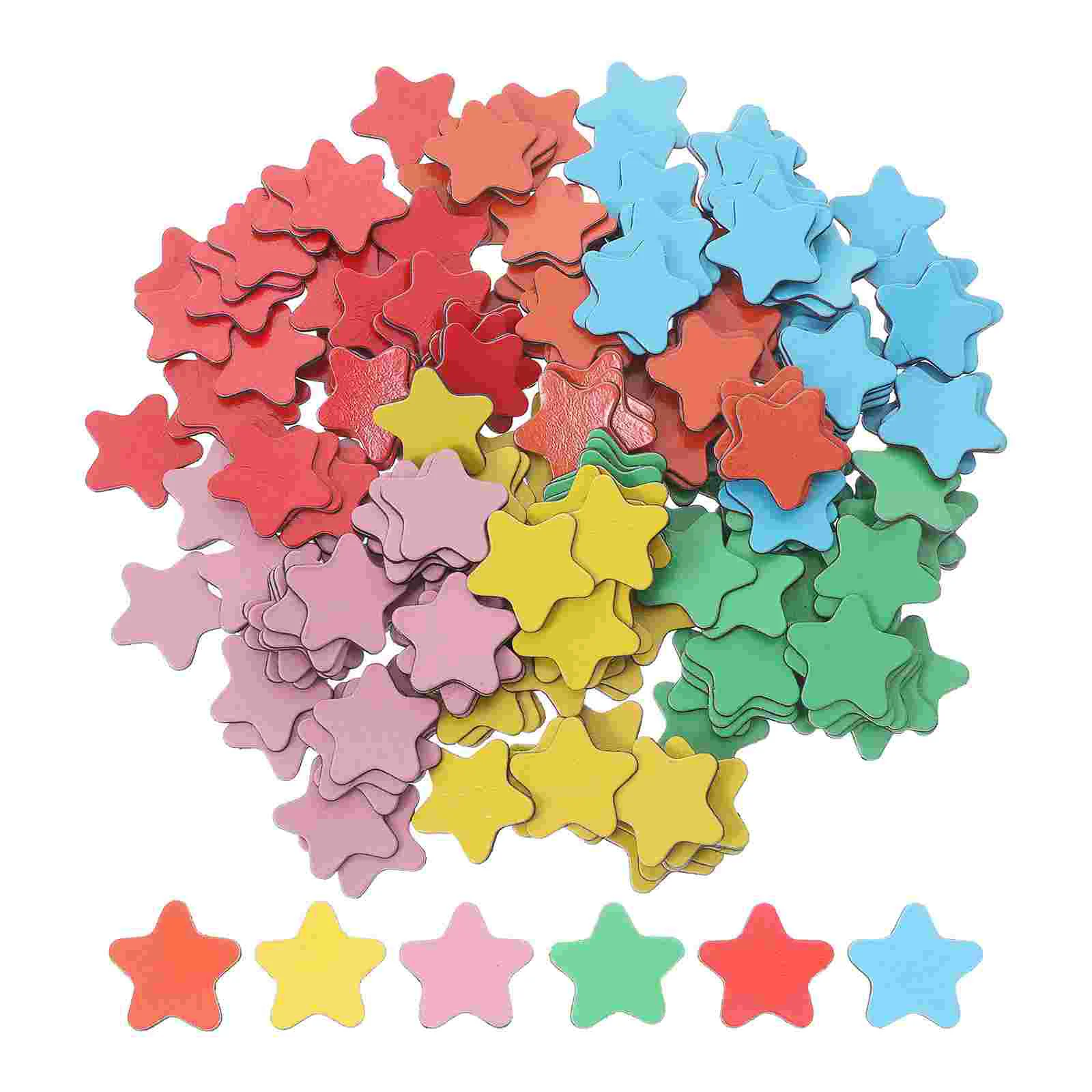 

240 Pcs Love Tiles Kitchen Refrigerators Mini Dishwasher Star-shaped Fridge Magnets Decorate