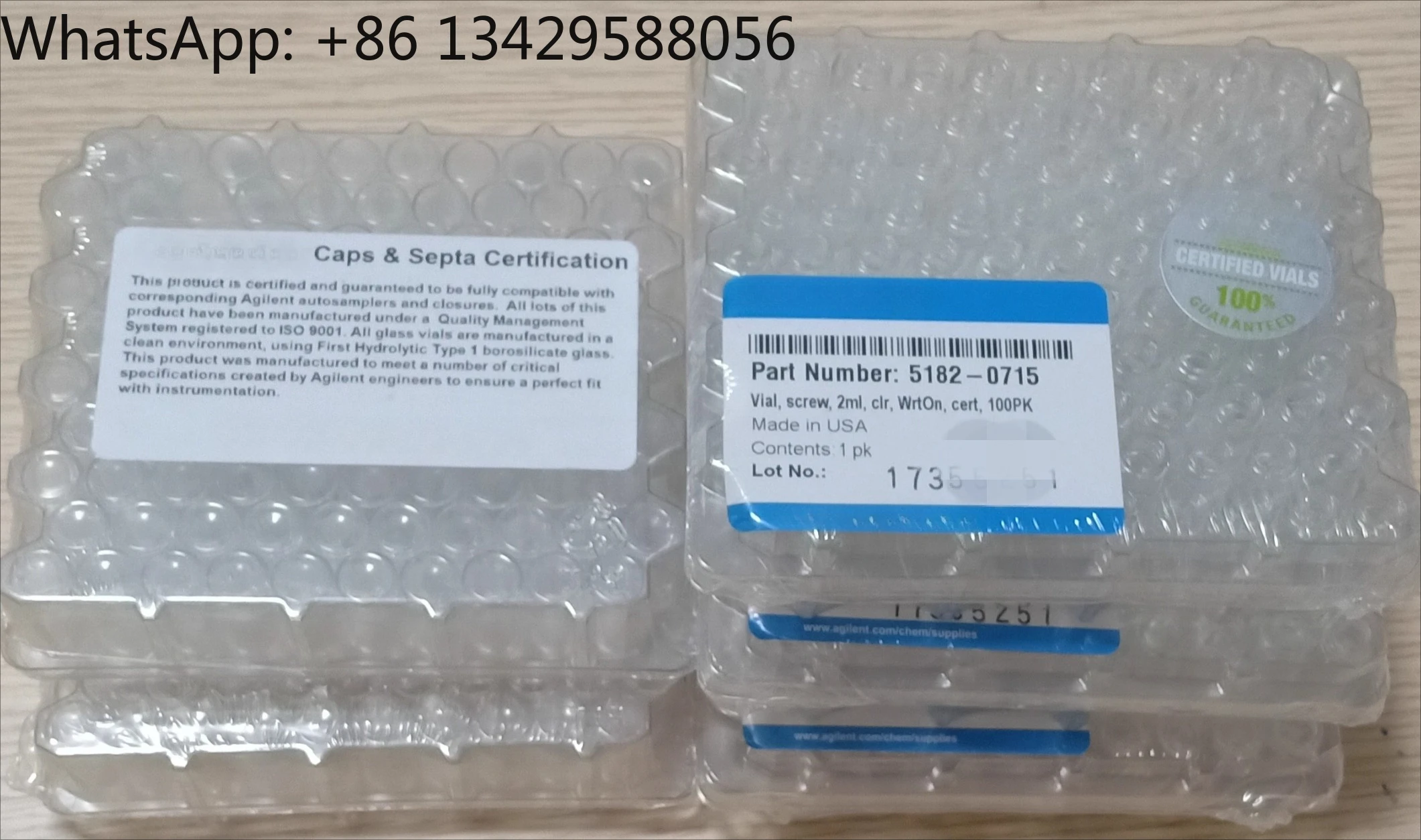 

Original 2ml liquid phase sample bottle 5182-0715/5182-0716 spot promotion