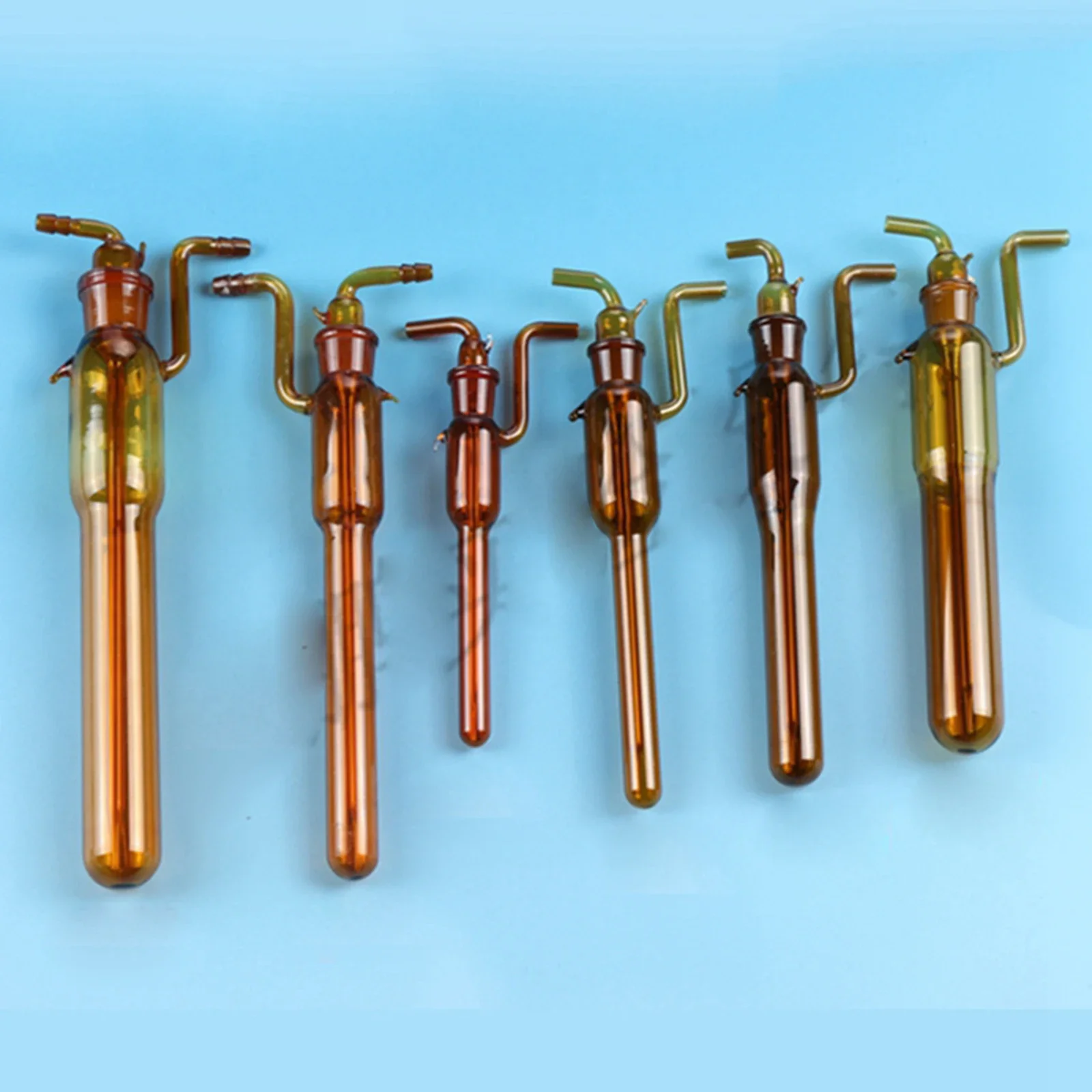 5/10/25/50/75/100/125ml  Borosilicon Glass Clear/Brown Absorber Tube Balinzhave Bottle Apparatus Chemistry Lab