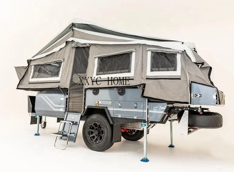 Australia Hot Sale TC Canvas 4x4 Off Road Caravan RV Trailer Tent for Camping