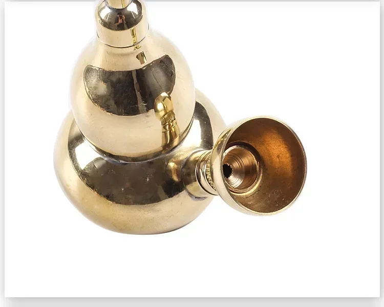 High quality brass Portable Smoking Pipe Tar Filtration Microfilter Cigarette filter Washable Recyclable Tobacco Pipe Men Gifts